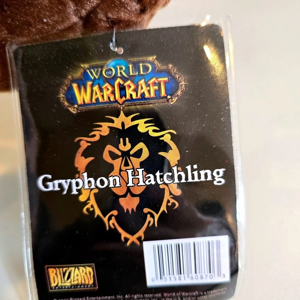 RARE UNUSED 2010 First Edition WoW Gryphon Hatchling Plush‎ & Unscratched Code